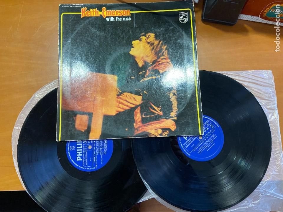 Discos de vinilo: KEITH EMERSON WITH THE NICE DOBLE - Foto 1