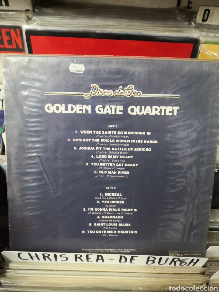 Discos de vinilo: Disco de oro Golden Gate Quartet - Foto 2