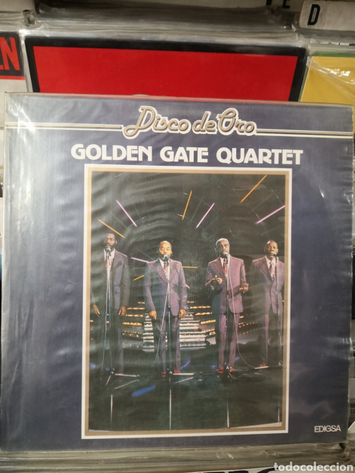 Discos de vinilo: Disco de oro Golden Gate Quartet - Foto 1