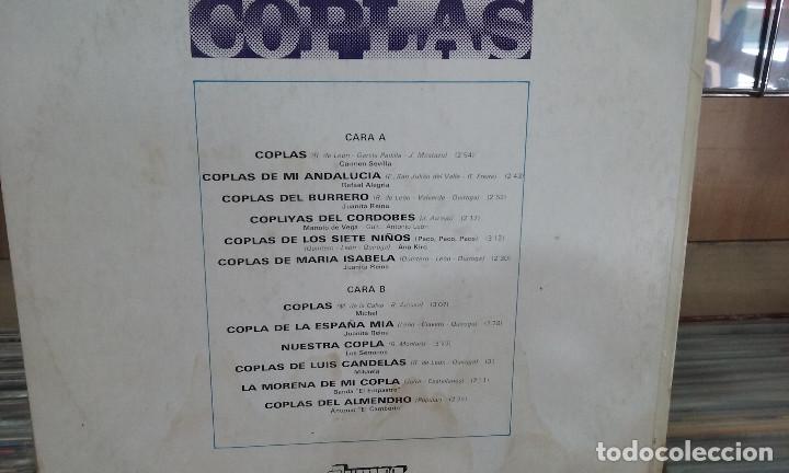 Discos de vinilo: LMV - Coplas. Olympo 1974, ref. L-200 - LP - Foto 3