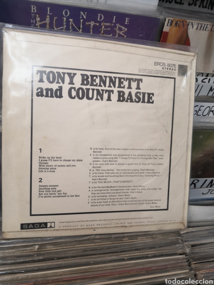 Discos de vinilo: Tony Bennett and Count Basie - Foto 2