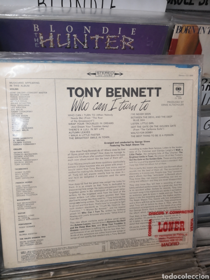 Discos de vinilo: Tony Bennett who can I turn to - Foto 2