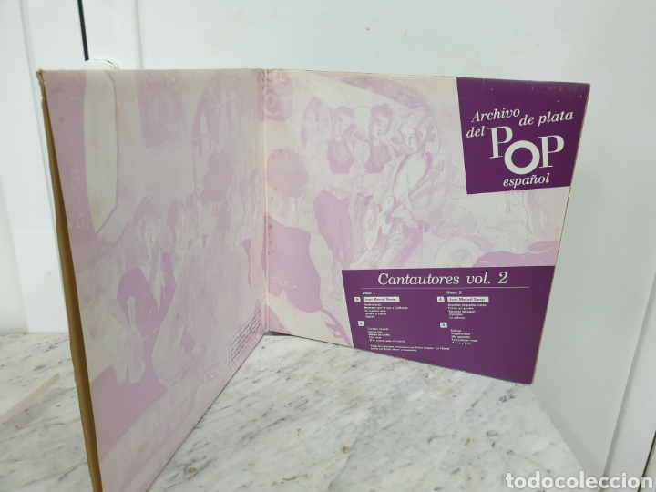 Discos de vinilo: Pop espa&ntilde;ol volumen 2 Serrat - Foto 2