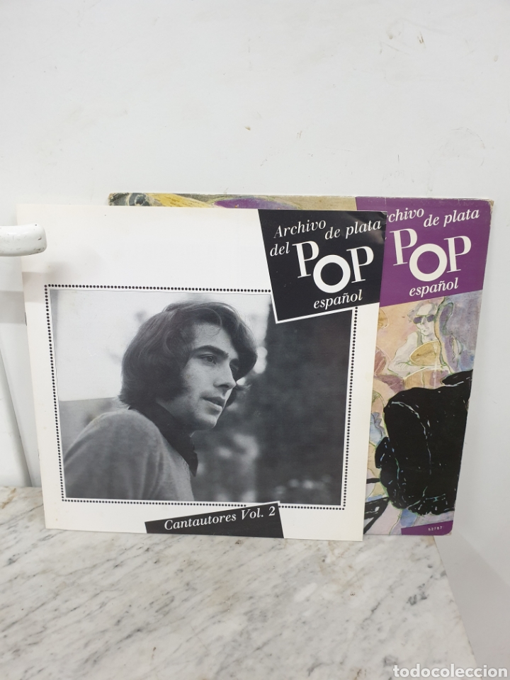 Discos de vinilo: Pop espa&ntilde;ol volumen 2 Serrat - Foto 3