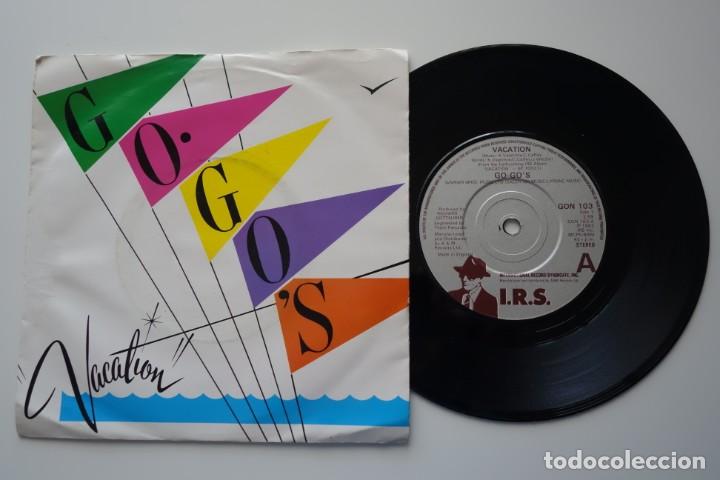 Discos de vinilo: GO-GO'S: Vacation. Single vinilo 7&rdquo; Original UK