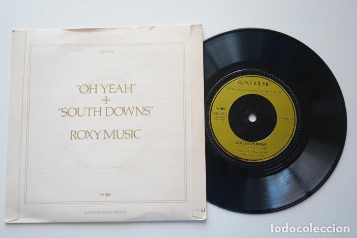 Discos de vinilo: ROXY MUSIC: Oh Yeah. Single vinilo 7&rdquo; Original UK - Foto 2