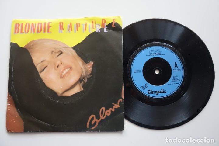 Discos de vinilo: BLONDIE: Rapture. Single vinilo 7&rdquo; Original UK - Foto 1