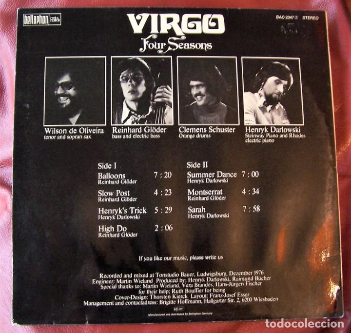 Discos de vinilo: VIRGO - FOUR SEASONS LP - Foto 2