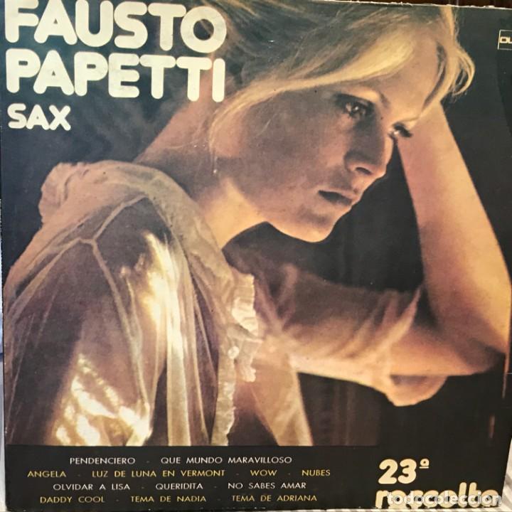 Discos de vinilo: LP argentino de Fausto Papetti a&ntilde;o 1976 - Foto 1