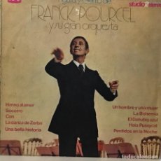 Discos de vinilo: LP ARGENTINO Y RECOPILATORIO DE FRANCK POURCEL Y SU GRAN ORQUESTA AÑO 1975. Lote 247608240