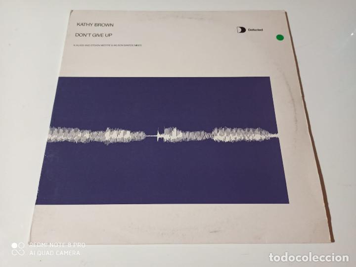 Discos de vinilo: Kathy Brown - Dont Give Up (12&rdquo;) - Foto 1