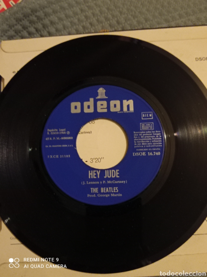 Discos de vinilo: Disco de vinilo de los the beatles en buen estado - Foto 3