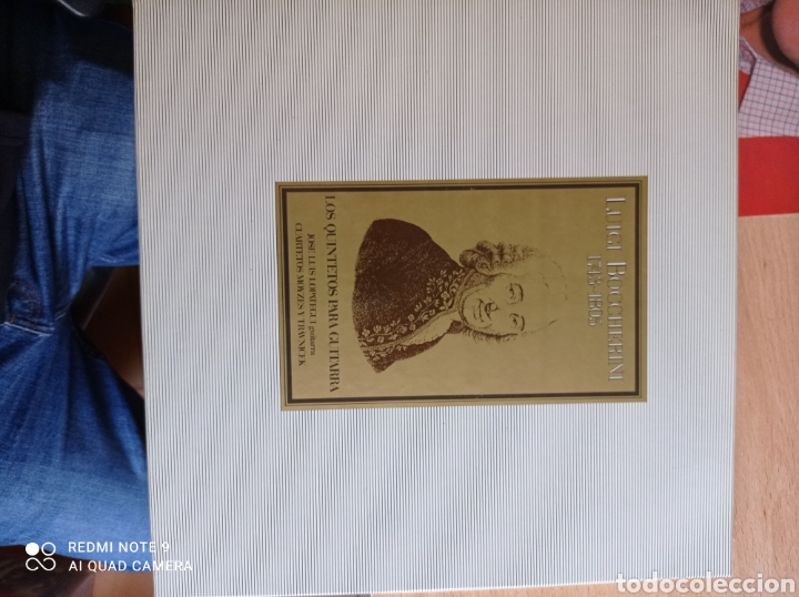 Discos de vinilo: Luigi boccherini- los quintetos para guitarra