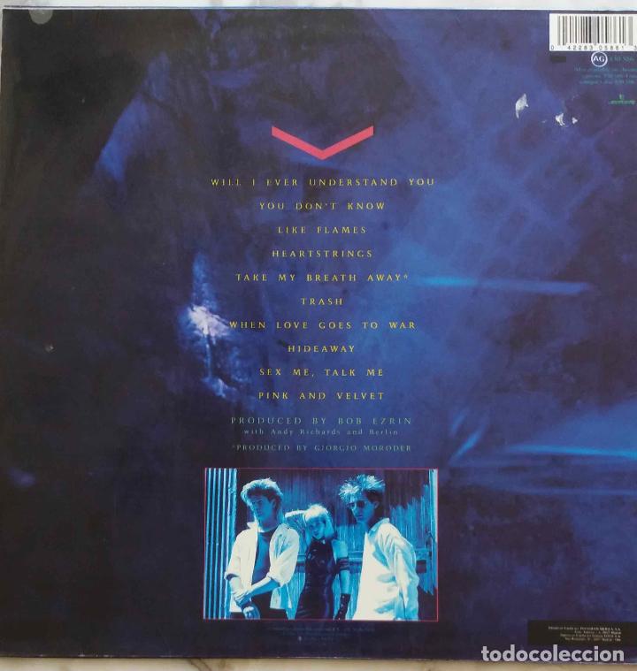 Discos de vinilo: BERLIN, COUNT THREE & PRAY. LP ESPA&Ntilde;A CON FUNDA INTERIOR CON LETRAS - Foto 2
