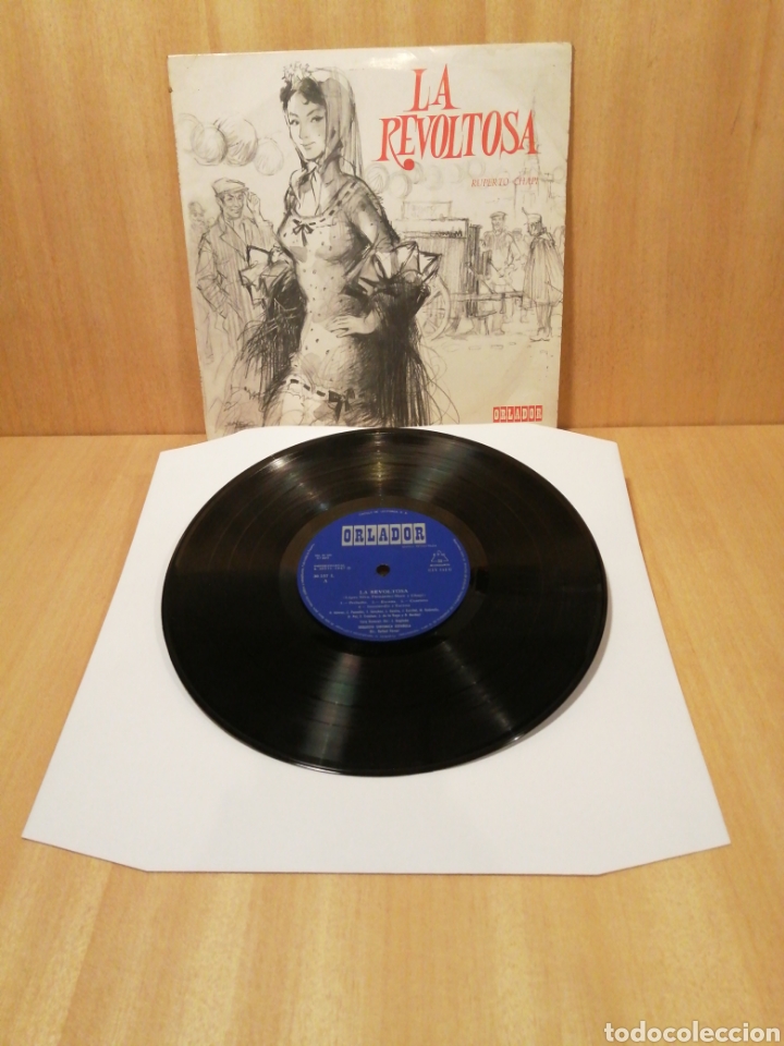 Discos de vinilo: Ruperto Chapi. La Revoltosa. Rafael Ferrer. Disco 10 pulgadas. - Foto 1