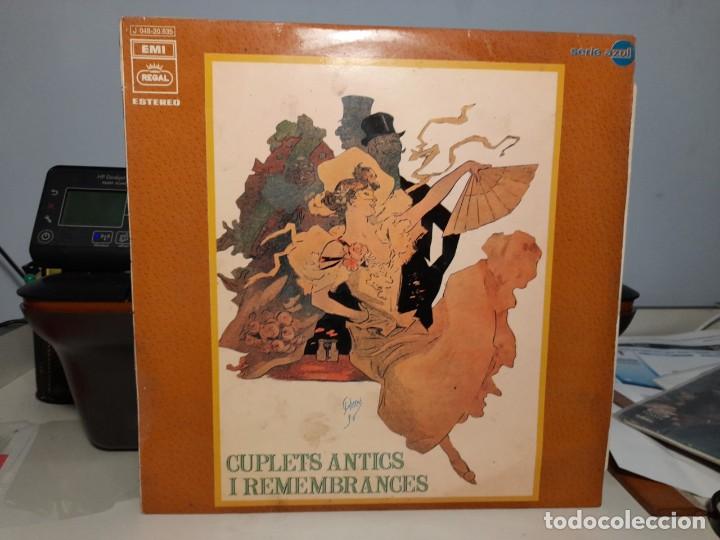 Vinyl-Schallplatten: LP CUPLETS ANTICS I REMEMBRANDES ( LINDA VERA & ORQUESTRA CANARIS DEL VALLES