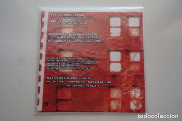 Discos de vinilo: WHITE STRIPES: Hotel Yorba. Single vinilo 7&rdquo;. NUEVO!! - Foto 2