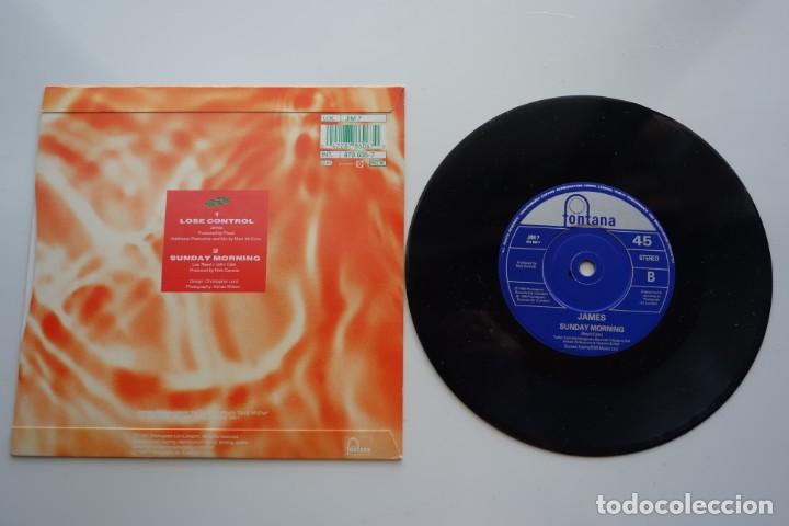 Discos de vinilo: JAMES: Lose Control. Single vinilo 7&rdquo; Original UK - Foto 2
