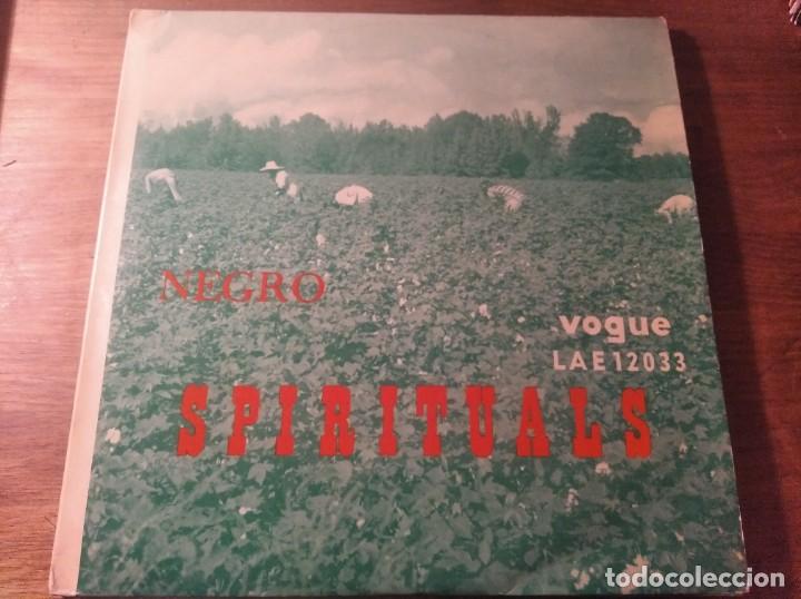 Discos de vinilo: VVAA - Negro Spirituals **** RARO LP UK VOGUE 1960s SENSATINAL NIGHTINGALES SPIRIT OF MEMPHIS