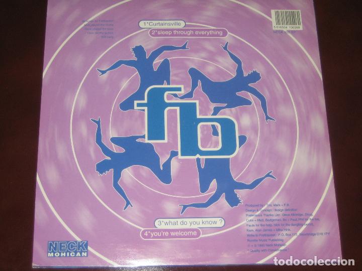 Discos de vinilo: FRETBLANKET - 25 CM - ED. UK 1993 - Foto 2