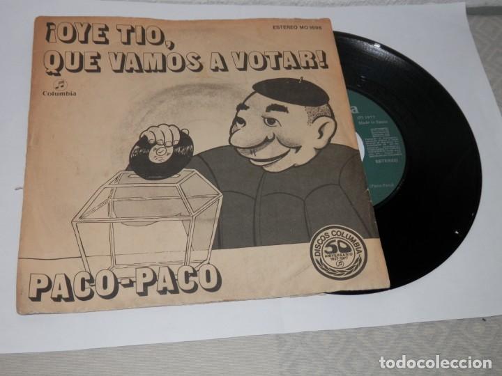Discos de vinilo: DISCO SINGLE VINILLO DEL PACO-PACO - Foto 1
