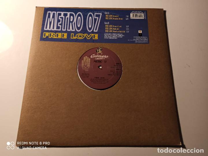 Discos de vinilo: M&eacute;tro 07 - Free Love (12&rdquo;) - Foto 1