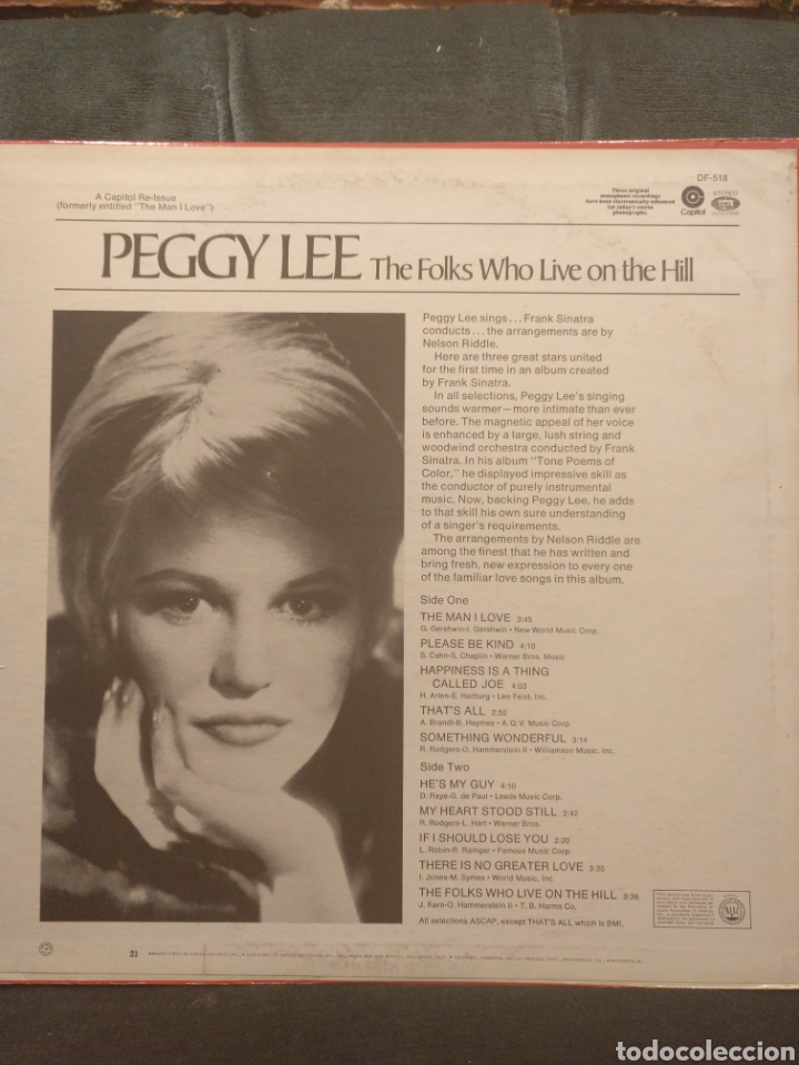 Discos de vinilo: Vinilos Peggy Lee - Foto 4