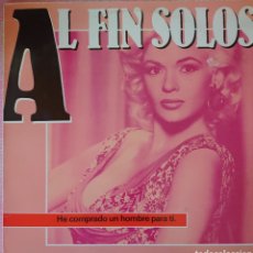 Discos de vinilo: AL FIN SOLOS MAXI-SINGLE SELLO TWINS EDITADO EN ESPAÑA AÑO 1985...