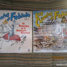 Discos de vinilo: LOS CUENTOS DE FABIOLA - VOL. 1 Y VOL. 2 - ORIGINALES ESPAÑOLES - HISPAVOX RECORDS 1960 -