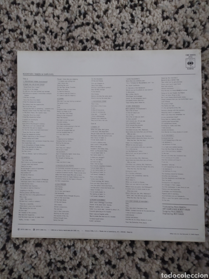 Discos de vinilo: LP Simon & Garfunkel - Foto 2