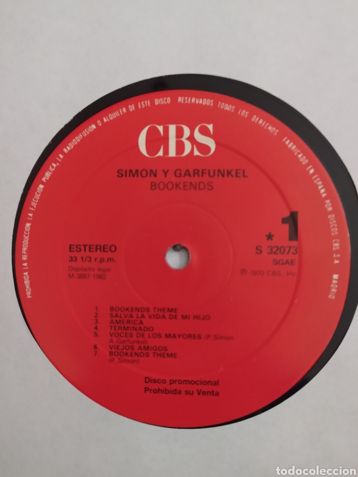 Discos de vinilo: LP Simon & Garfunkel - Foto 3