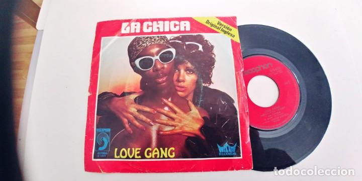 Discos de vinilo: LA CHICA-SINGLE LOVE GANG - Foto 1