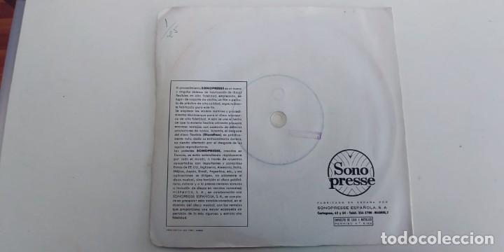 Discos de vinilo: LES HOMMES-SINGLE LA NOVIA-DISCOFLEX - Foto 3