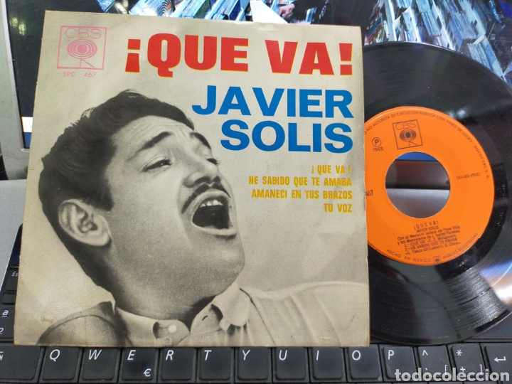 Discos de vinilo: Javier Sol&iacute;s EP que va! + 3 M&eacute;xico 1965 - Foto 1