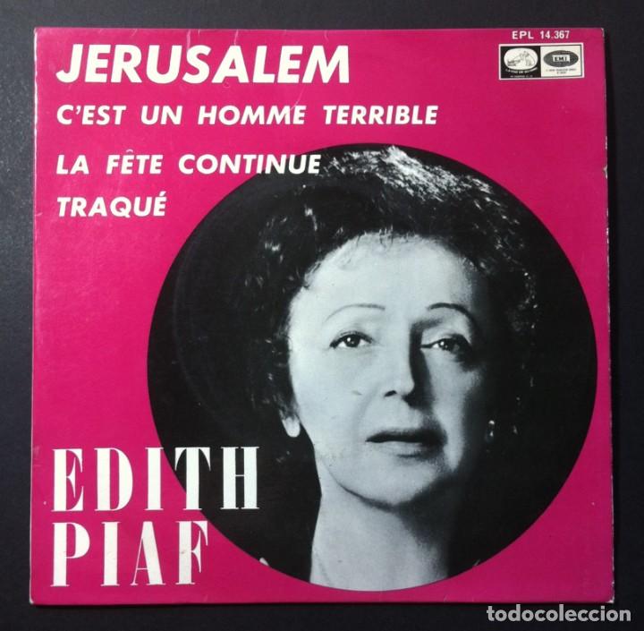 Discos de vinilo: EDITH PIAF - Jerusalem - EP 1967 - LA VOZ DE SU AMO - Foto 1