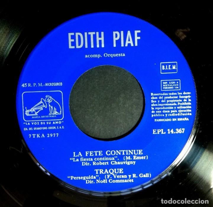 Discos de vinilo: EDITH PIAF - Jerusalem - EP 1967 - LA VOZ DE SU AMO - Foto 3