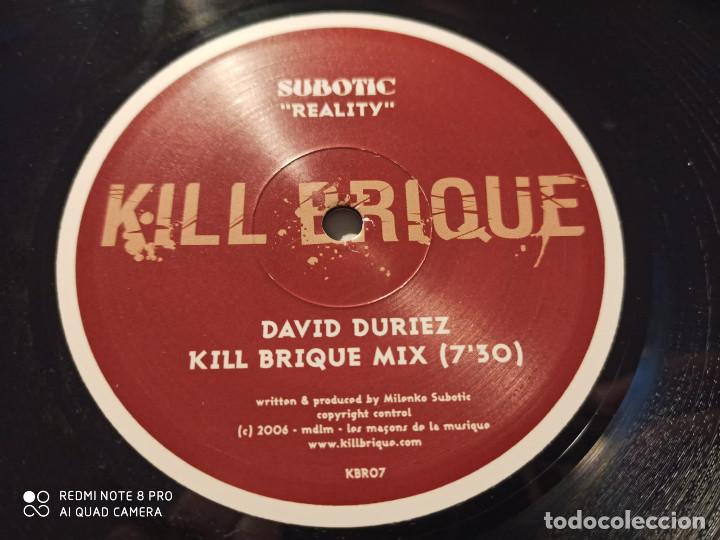 Discos de vinilo: Subotic - Reality (12&rdquo;) - Foto 1