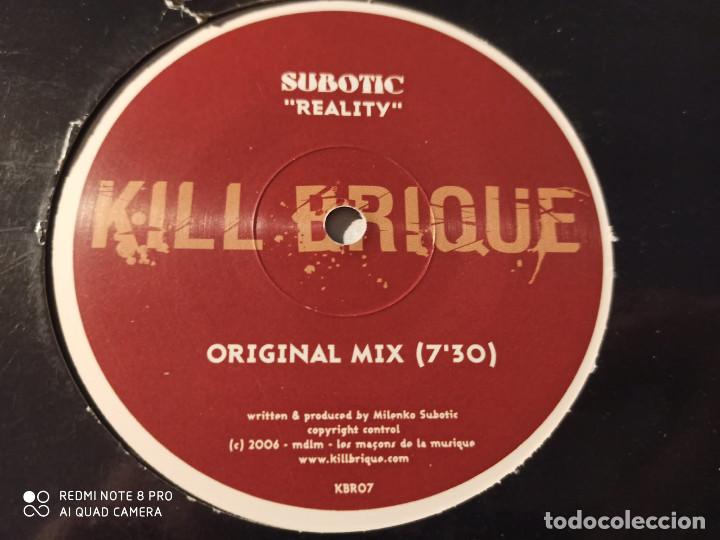 Discos de vinilo: Subotic - Reality (12&rdquo;) - Foto 2