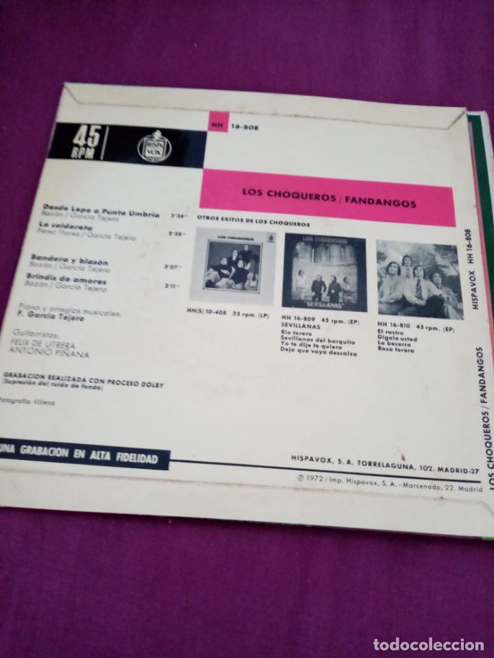 Discos de vinilo: Los choqueros fandangos - Foto 2