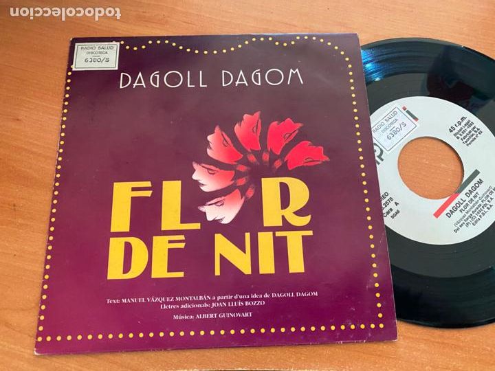 Discos de vinilo: DAGOLL DAGOM (FLOR DE NIT) SINGLE 1992 (EPI21) - Foto 1