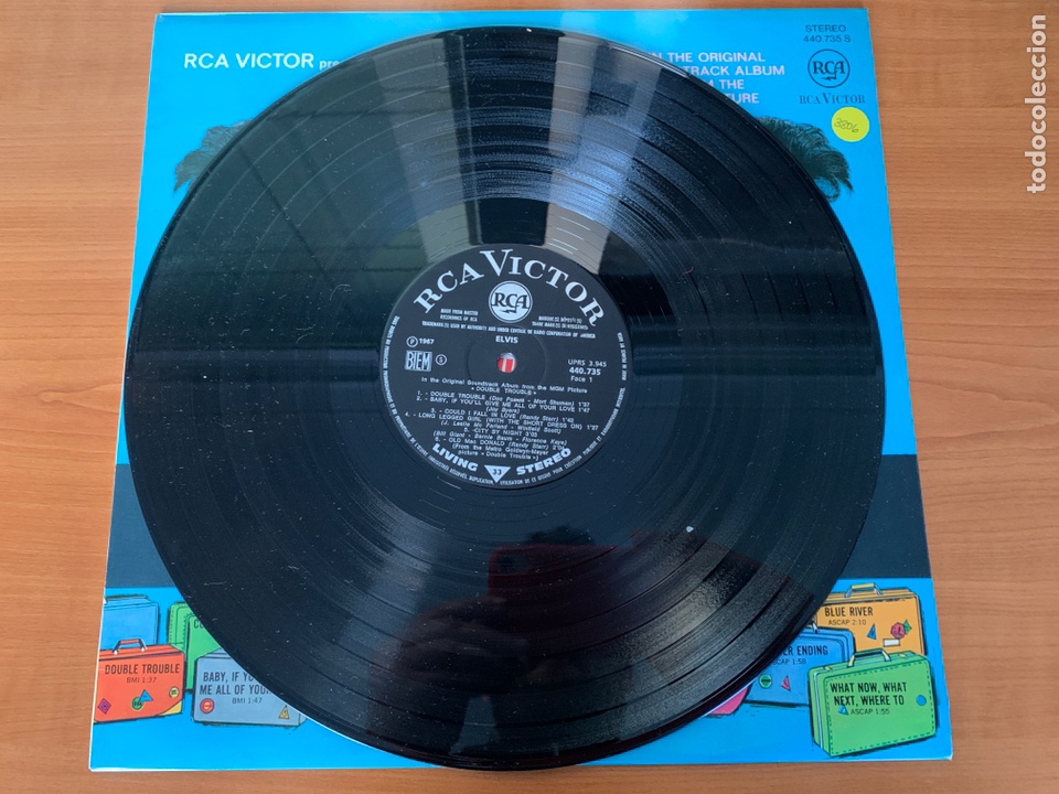 Discos de vinilo: Elvis - Double Trouble - Foto 3