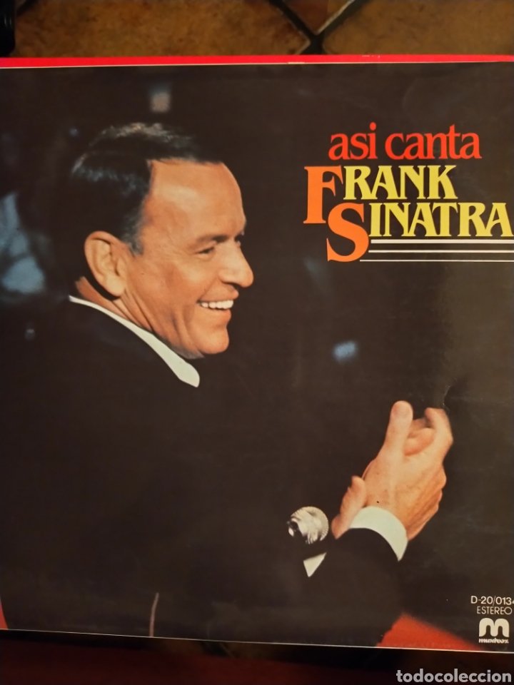 Discos de vinilo: As&iacute; canta Frank Sinatra disco vinilo - Foto 1