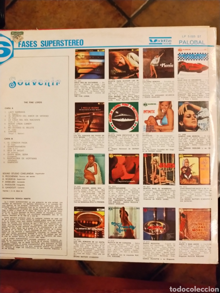 Discos de vinilo: The five lords disco vinilo - Foto 2