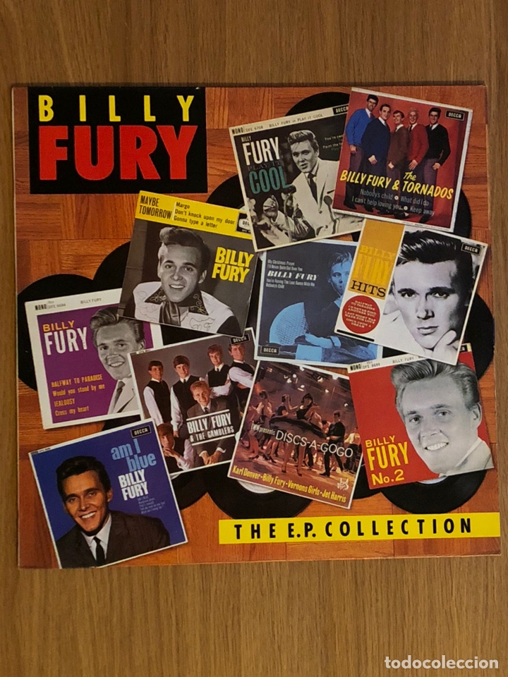 Discos de vinilo: BILLY FURY - The E.P. collection - LP - Foto 1