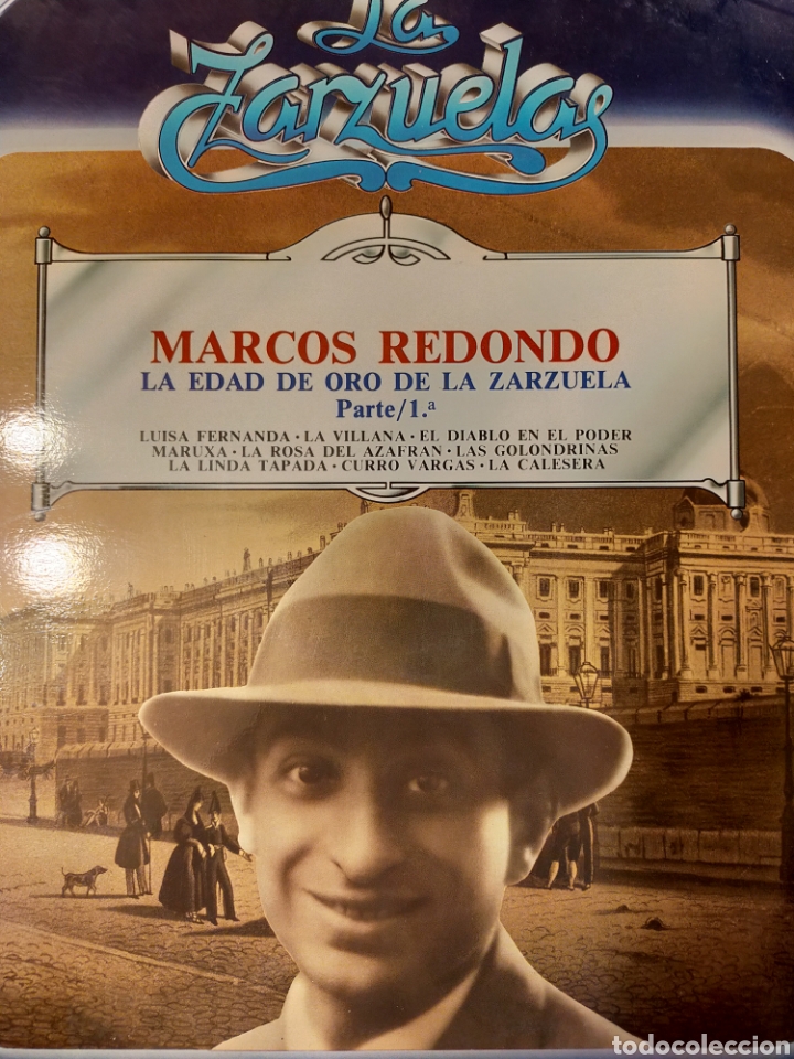 Discos de vinilo: Marcos redondo Zarzuela disco vinilo - Foto 1