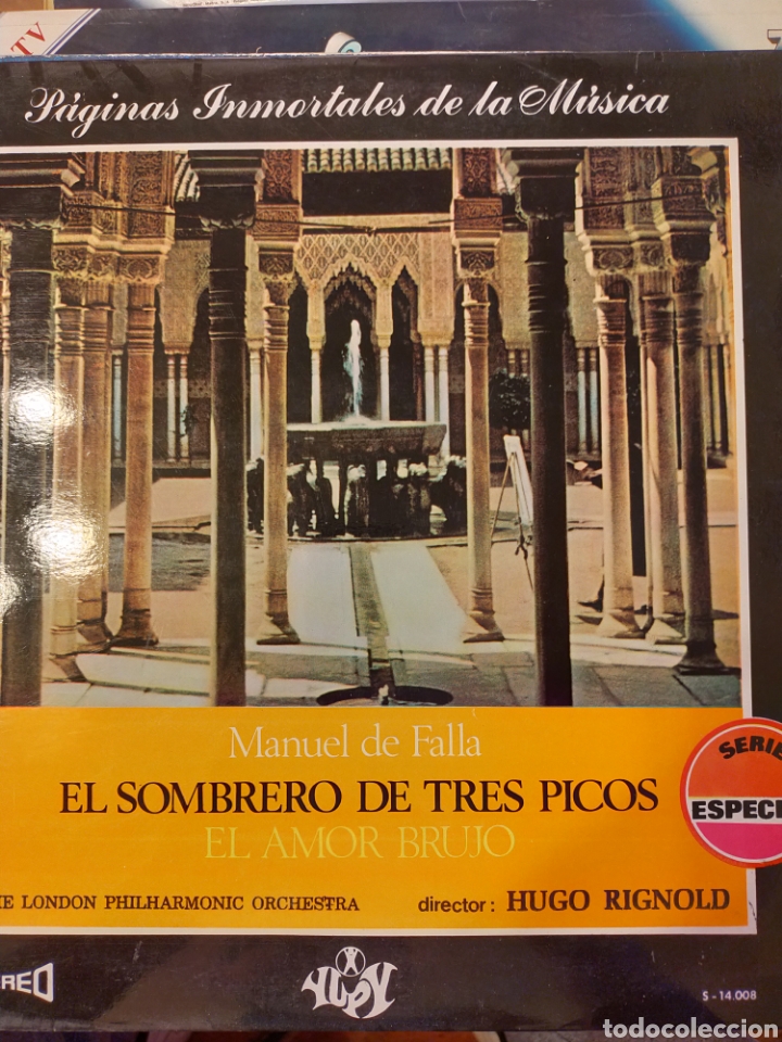 Discos de vinilo: Manuel de falla el sombrero de tres picos disco vinilo - Foto 1
