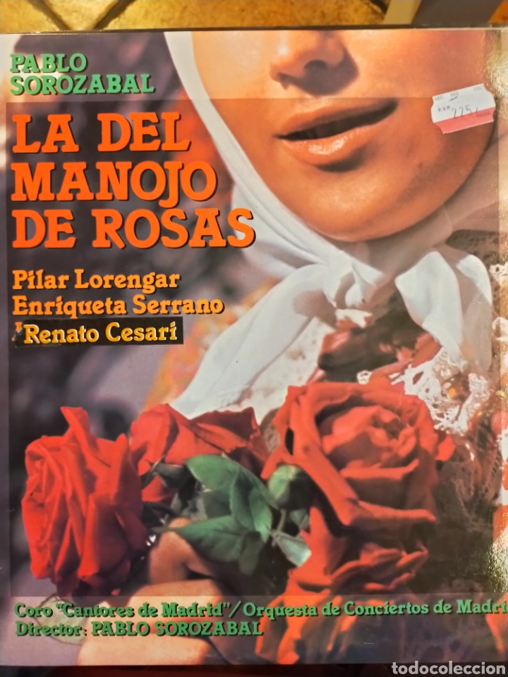 Discos de vinilo: La del manojo de rosas Pablo sorozabal disco de vinilo - Foto 1
