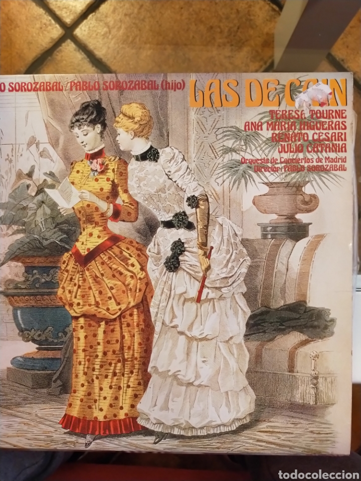 Discos de vinilo: Las de Ca&iacute;n Pablo sorozabal disco vinilo - Foto 1