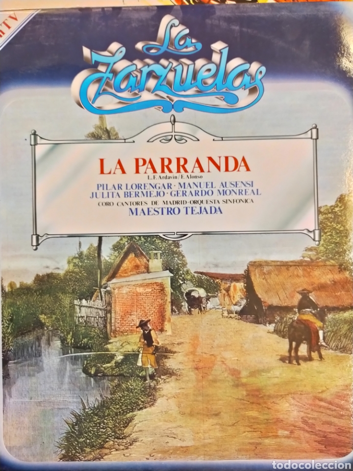 Discos de vinilo: La parranda zarzuela disco vinilo - Foto 1