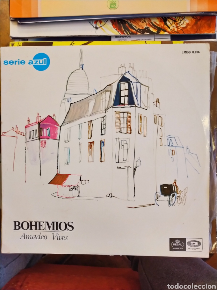 Discos de vinilo: Amadeo vives bohemios disco vinilo - Foto 1